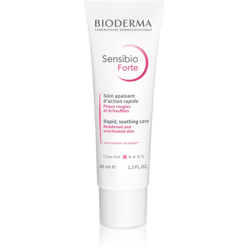 Bioderma Sensibio Forte Crema Idratante E Lenitiva Per Pelli Sensibili Con Tendenza All'Arrossamento 40 Ml