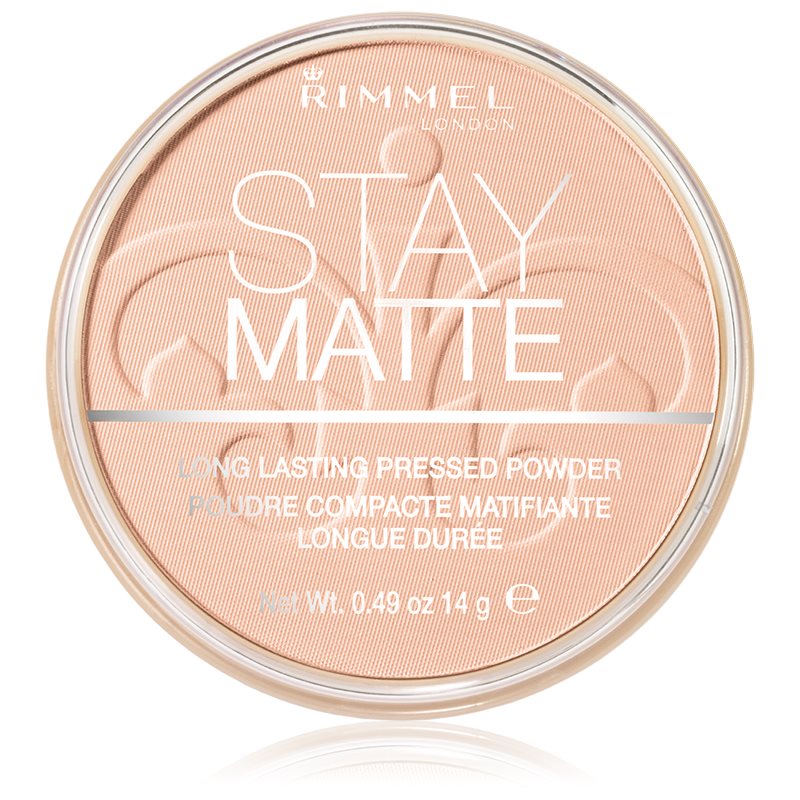 Rimmel Stay Matte Cipria Colore 002 Pink Blossom 14 G