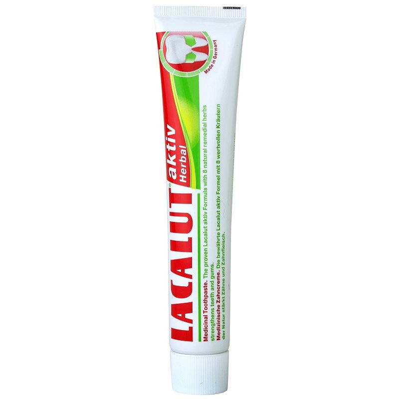 Lacalut Aktiv Herbal Dentifricio Per Rinforzare Denti E Gengive 75 Ml