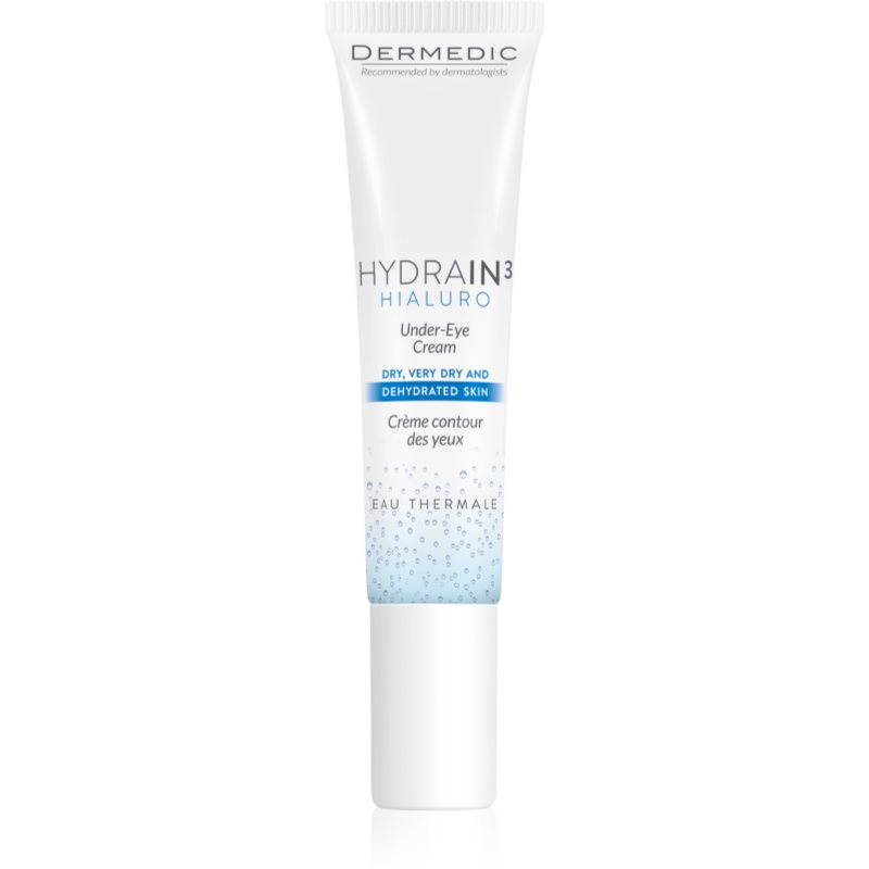 Dermedic Hydrain3 Hialuro Crema Occhi Per Pelli Disidratate E Secche 15 G