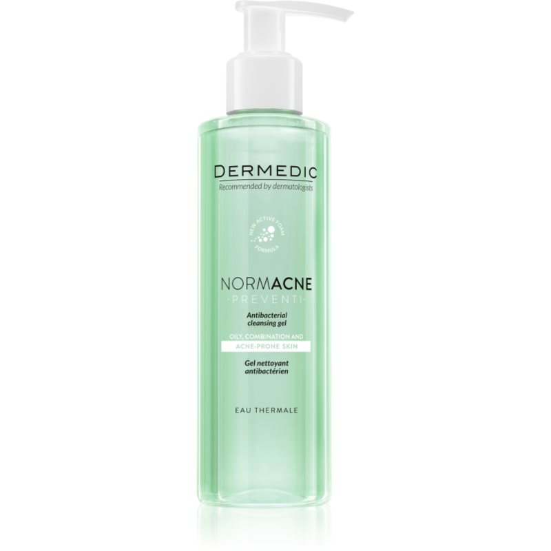 Dermedic Normacne Preventi Gel Detergente Viso Con Ingrediente Antibatterico 200 Ml