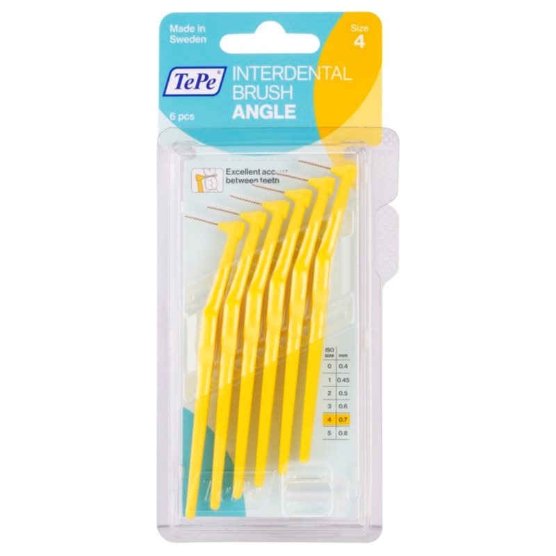Tepe Angle Size 4 Scovolini Interdentali 0,7 Mm 6 Pz