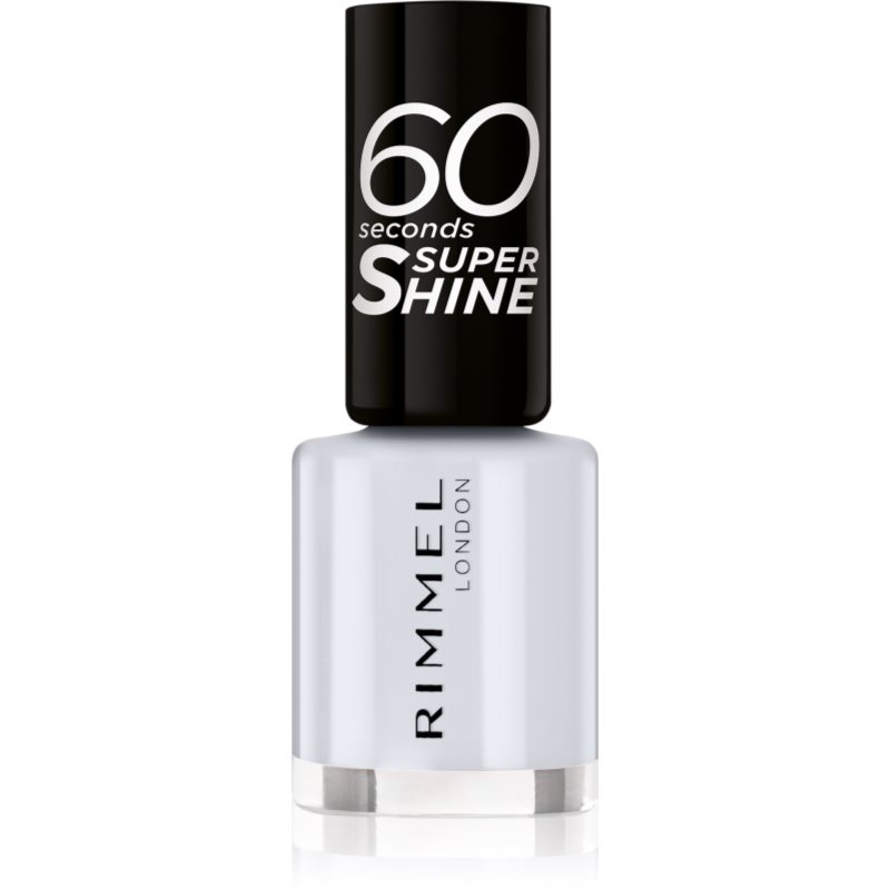 Rimmel 60 Seconds Super Shine Smalto Per Unghie Colore 703 White Hot Love 8 Ml