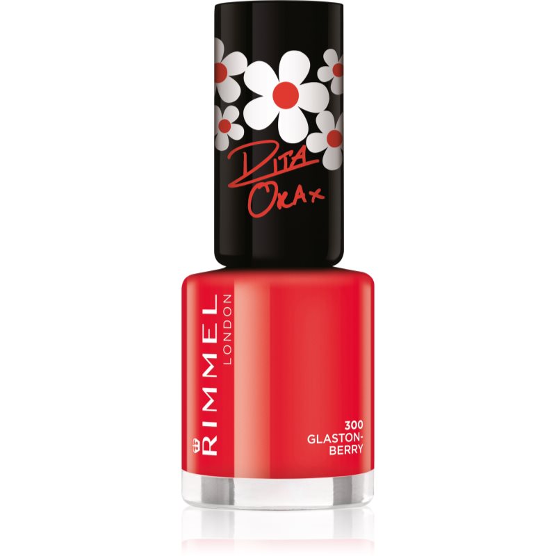 Rimmel 60 Seconds By Rita Ora Smalto Per Unghie Colore 300 Glaston Berry 8 Ml