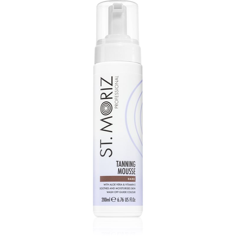 St. Moriz Tanning Mousse Mousse Autoabbronzante Colore Dark 200 Ml