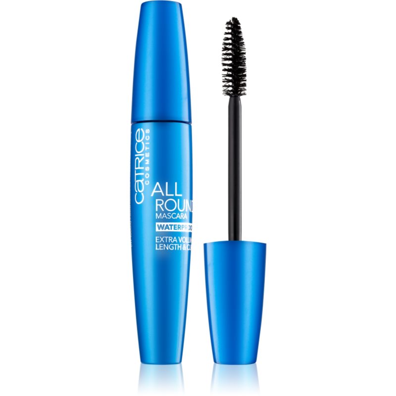 Catrice Allround Mascara Per Ciglia Allungate, Curve E Voluminose Resistente All'Acqua Colore 010 Blackest Black 12 Ml
