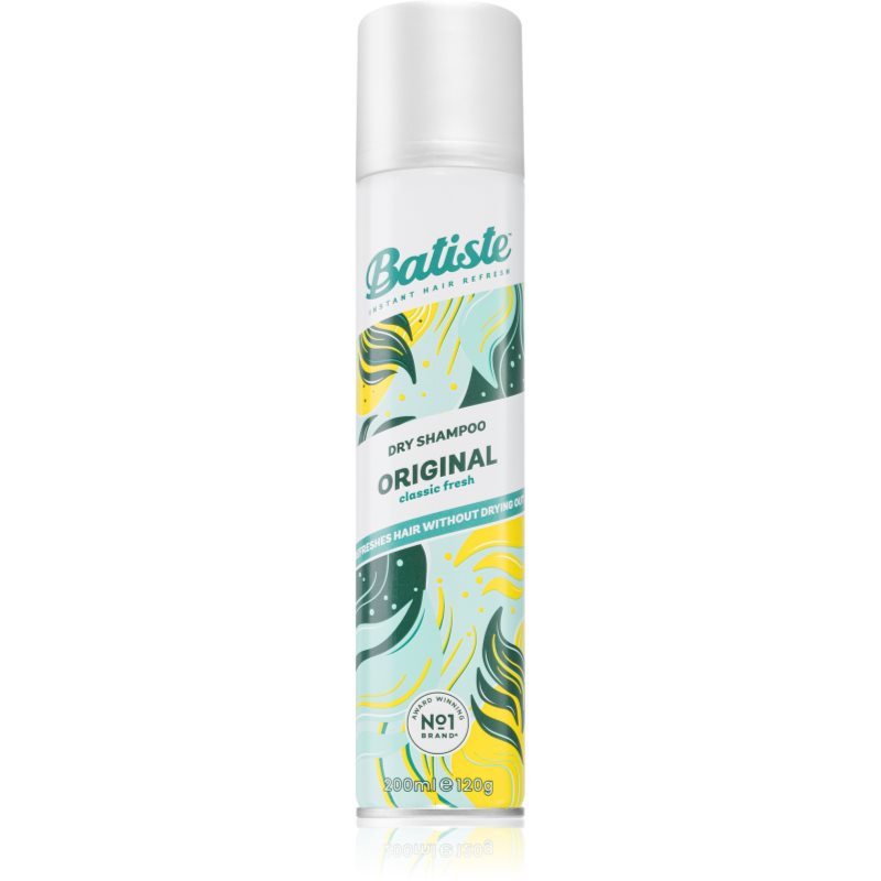 Batiste Original Shampoo Secco Per Assorbire Il Sebo In Eccesso E Rinfrescare I Capelli 200 Ml