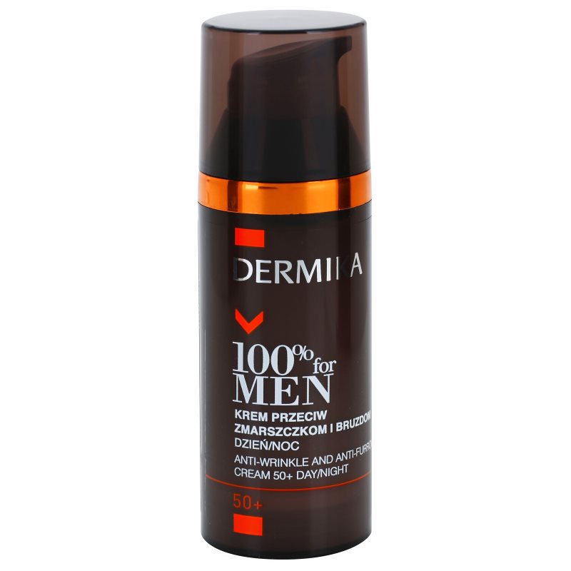 Dermika 100% For Men Crema Antirughe Profonde 50+ 50 Ml