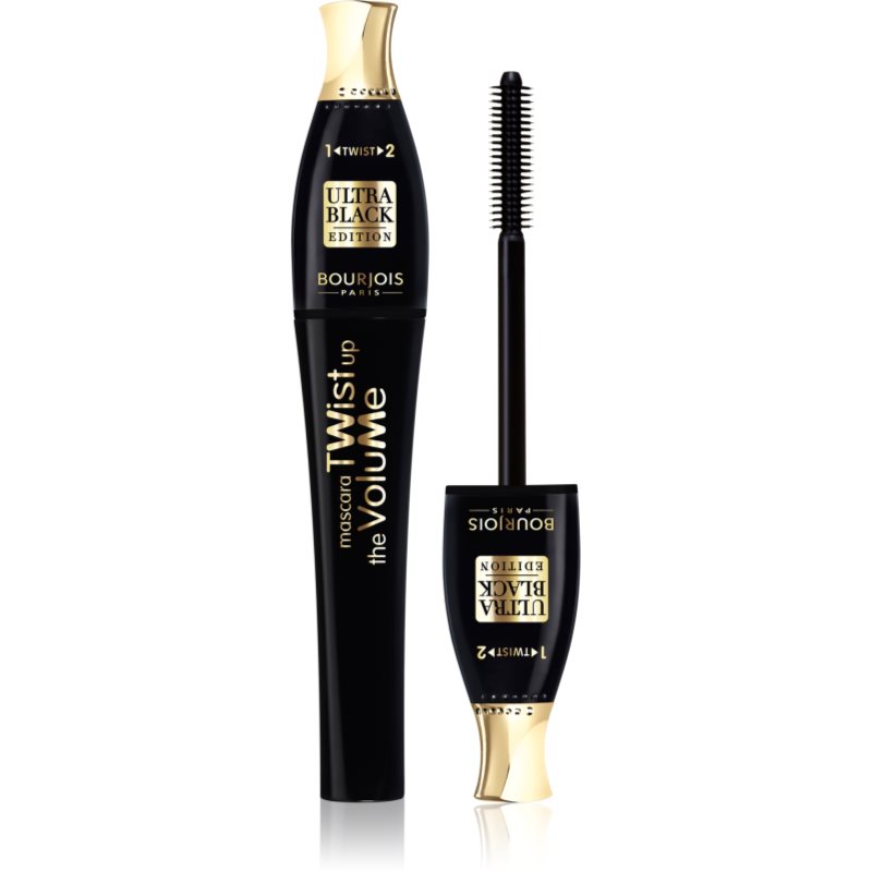 Bourjois Twist Up The Volume Mascara Effetto Volumizzante Con Spazzolino 2 In 1 Colore Ultra Black 8 Ml