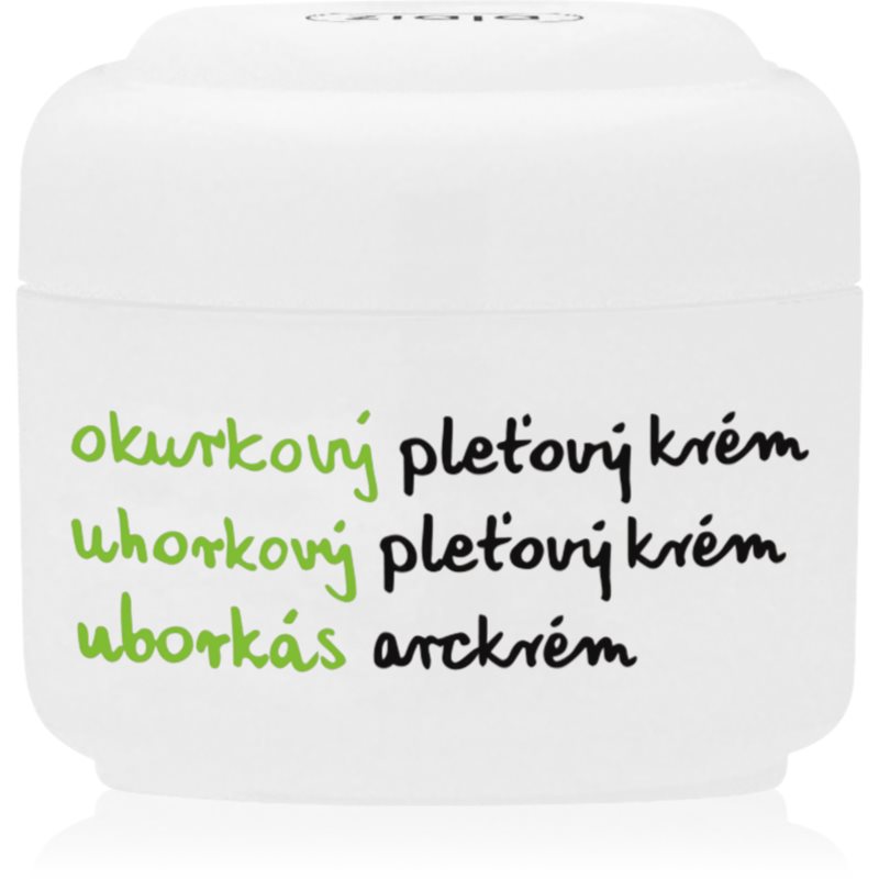 Ziaja Cucumber Crema Idratante E Lenitiva Con Vitamine A Ed E 50 Ml