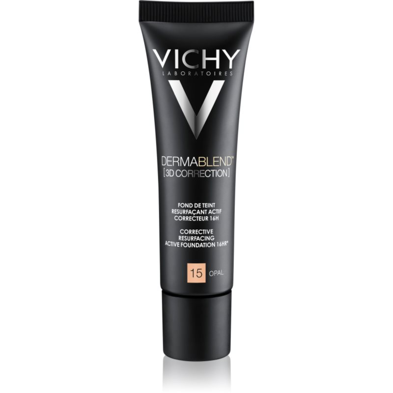 Vichy Dermablend 3D Correction Fondotinta Lisciante Correttore Spf 25 Colore 15 Opal 30 Ml