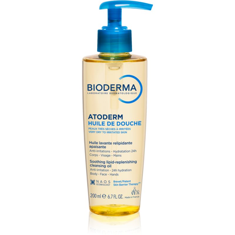 Bioderma Atoderm Shower Oil Olio Doccia Lenitivo Ultra Nutriente Per Pelli Secche E Irritate 200 Ml