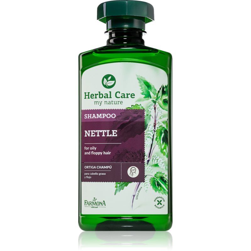 Farmona Herbal Care Nettle Shampoo Per Capelli Grassi 330 Ml