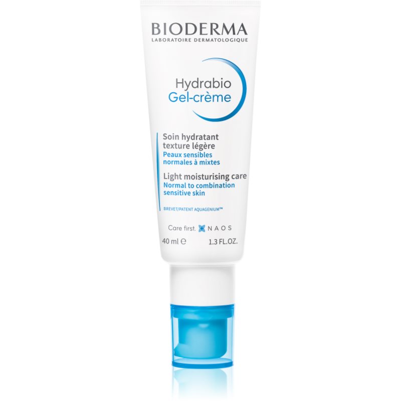 Bioderma Hydrabio Gel-Crème Crema-Gel Idratante Leggera Per Pelli Sensibili Normali E Miste 40 Ml