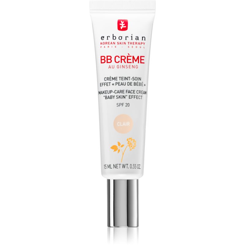 Erborian Bb Cream Crema Colorata Per Una Pelle Perfetta Spf 20 Confezione Piccola Colore Clair 15 Ml