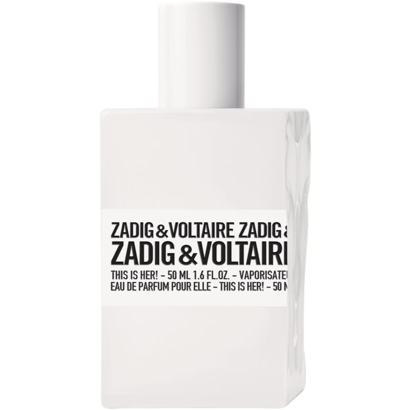 Zadig & Voltaire This Is Her! Eau De Parfum Da Donna 50 Ml