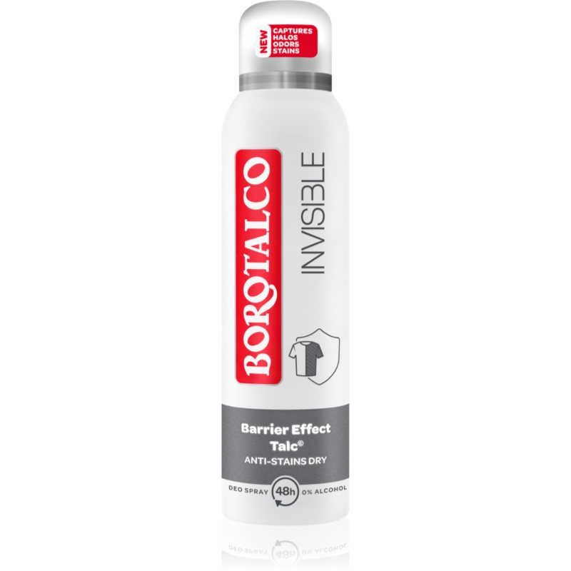 Borotalco Invisible Deodorante Spray Contro La Sudorazione Eccessiva 150 Ml