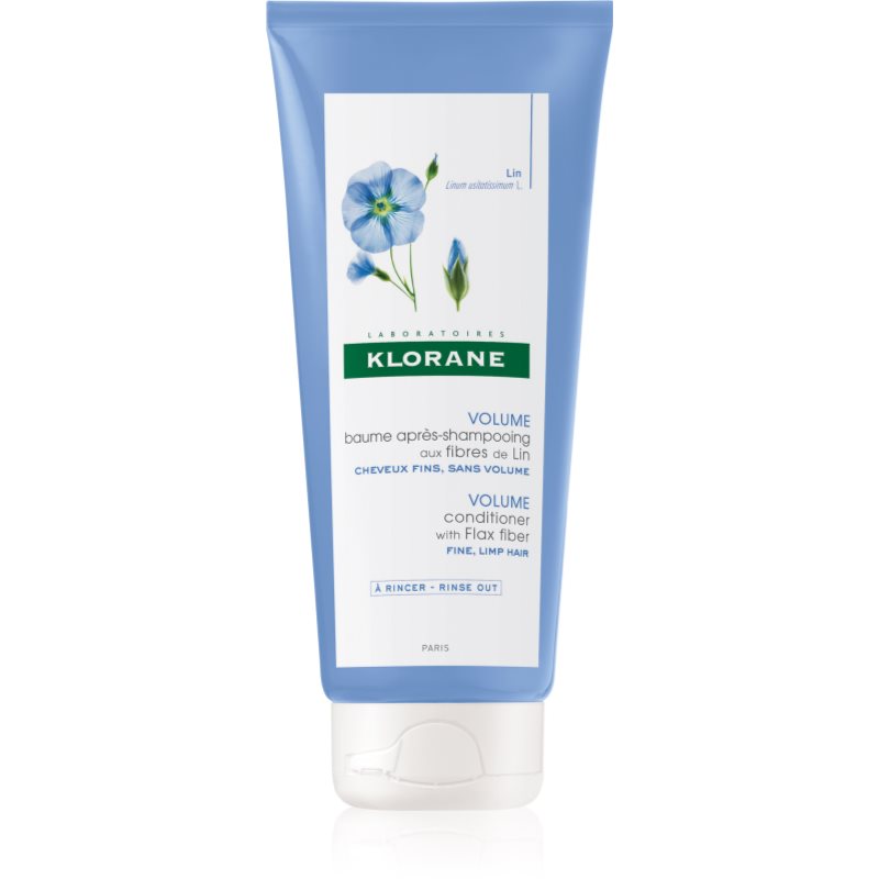 Klorane Flax Fiber Balsamo Per Capelli Delicati E Mosci 200 Ml