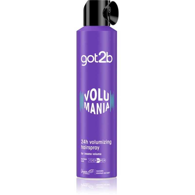 Got2B Volumania Lacca Per Capelli Fissante Forte Per Un Volume Lunga Durata 300 Ml