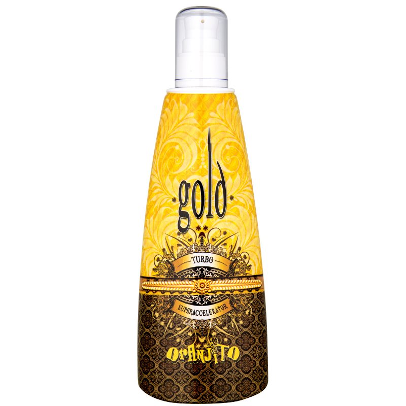 Oranjito Max. Effect Gold Turbo Latte Abbronzante Per Solarium Per Accelerare L'Abbronzatura 250 Ml
