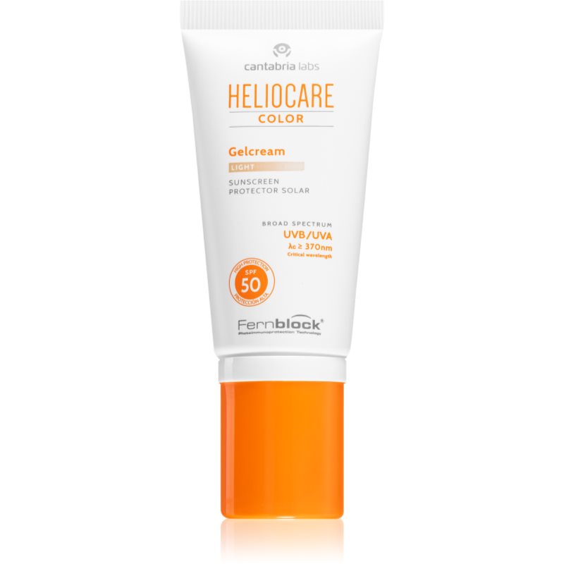 Heliocare Color Gelcream Crema-Gel Colorata Spf 50 Colore Light 50 Ml