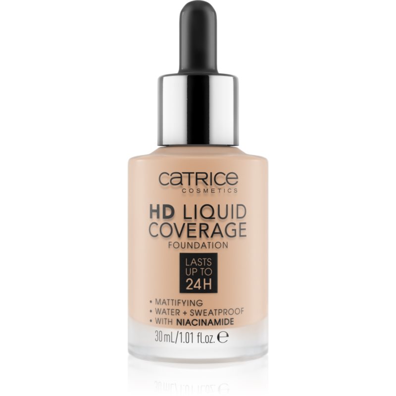 Catrice Hd Liquid Coverage Fondotinta Colore 030 Sand Beige 30 Ml