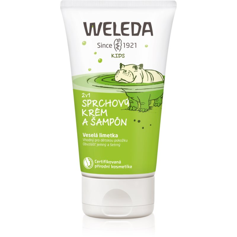 Weleda Kids Cheerful Lime Crema E Shampoo Doccia Per Bambini 2 In 1 150 Ml