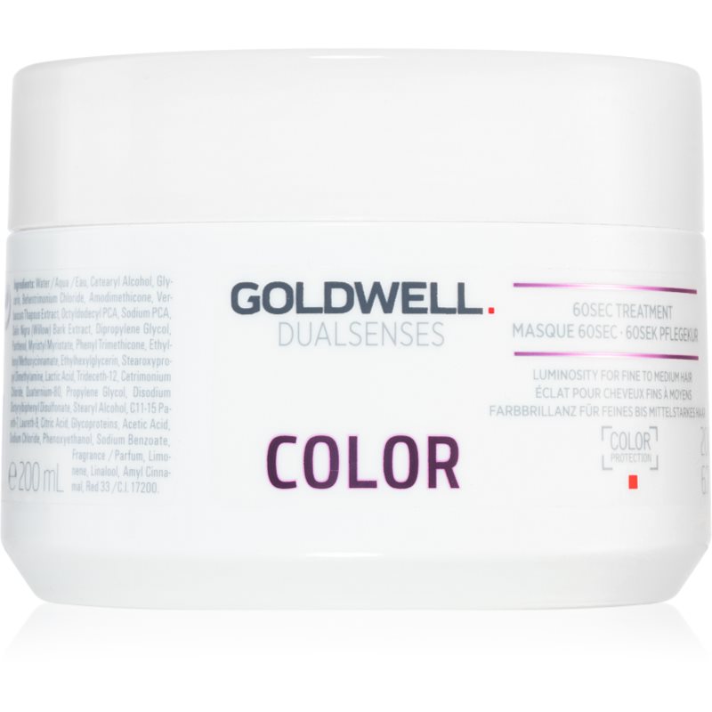 Goldwell Dualsenses Color Maschera Rigenerante Per Capelli Normali, Delicati E Tinti 200 Ml