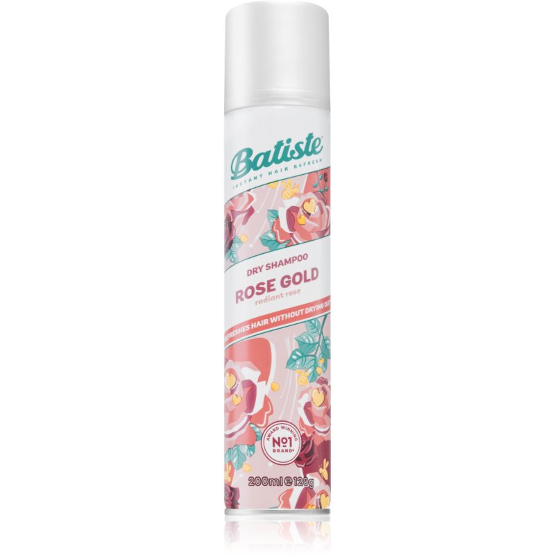 Batiste Rose Gold Shampoo Secco Per Assorbire Il Sebo In Eccesso E Rinfrescare I Capelli 200 Ml