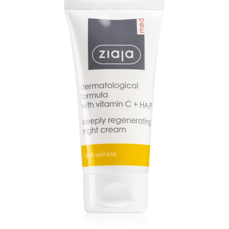 Ziaja Med Dermatological Crema Notte Rigenerante Antiossidante 50 Ml