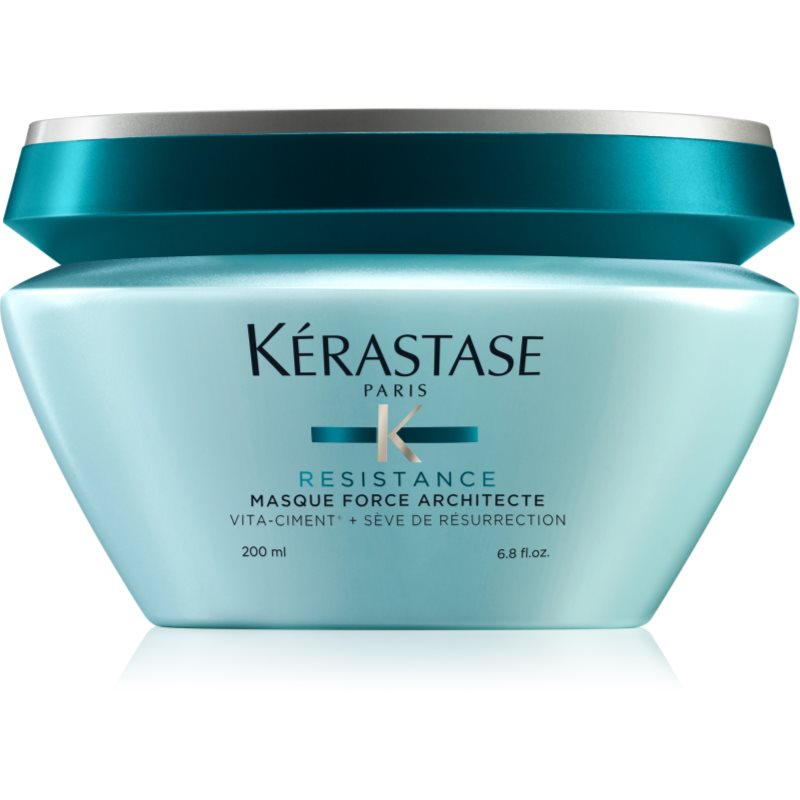 Kérastase Résistance Masque Force Architecte Maschera Rinforzante Per Capelli Deboli E Rovinati Con Doppie Punte 200 Ml