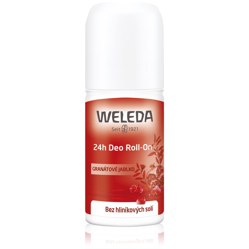 Weleda Pomegranate Deodorante Roll-On Senza Sali Di Alluminio 24 Ore 50 Ml