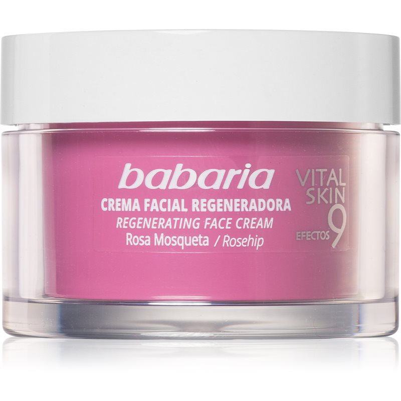 Babaria Rosa Mosqueta Crema Rigenerante Viso Antirughe 50 Ml
