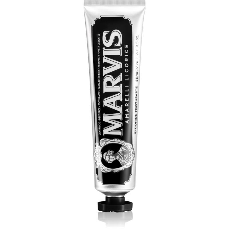 Marvis The Mints Amarelli Licorice Dentifricio Aroma Amarelli Licorice-Mint 85 Ml