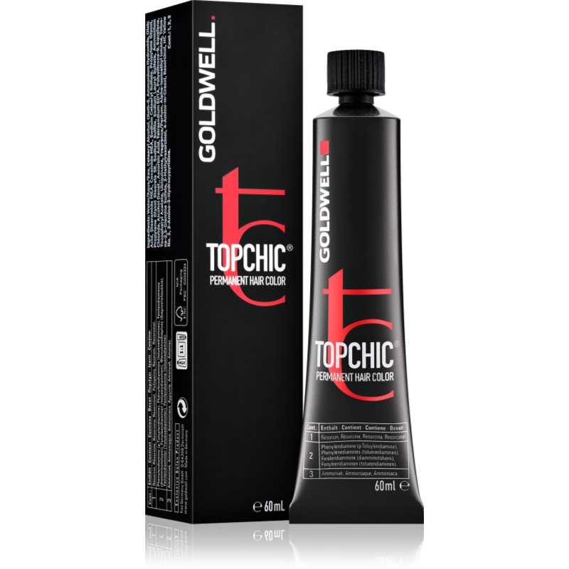 Goldwell Topchic Permanent Hair Color Tinta Per Capelli Colore 4 Nn 60 Ml