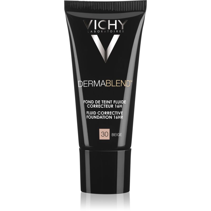 Vichy Dermablend Fondotinta Correttore Con Fattore Di Protezione Uv Colore 30 Beige 30 Ml