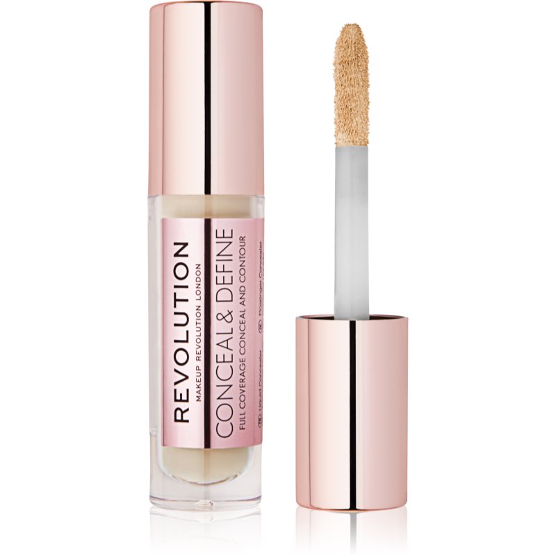 Makeup Revolution Conceal & Define Correttore Liquido Colore C4 4 G