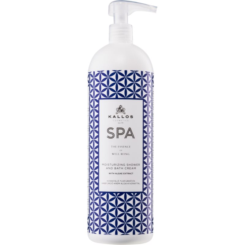 Kallos Spa Crema-Gel Per Bagno E Doccia Effetto Idratante 1000 Ml