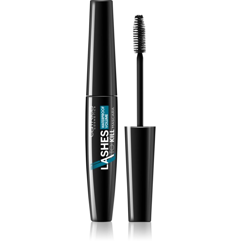 Catrice Lashes To Kill Mascara Waterproof Per Ciglia Voluminose E Curve Colore 010 Black 10 Ml