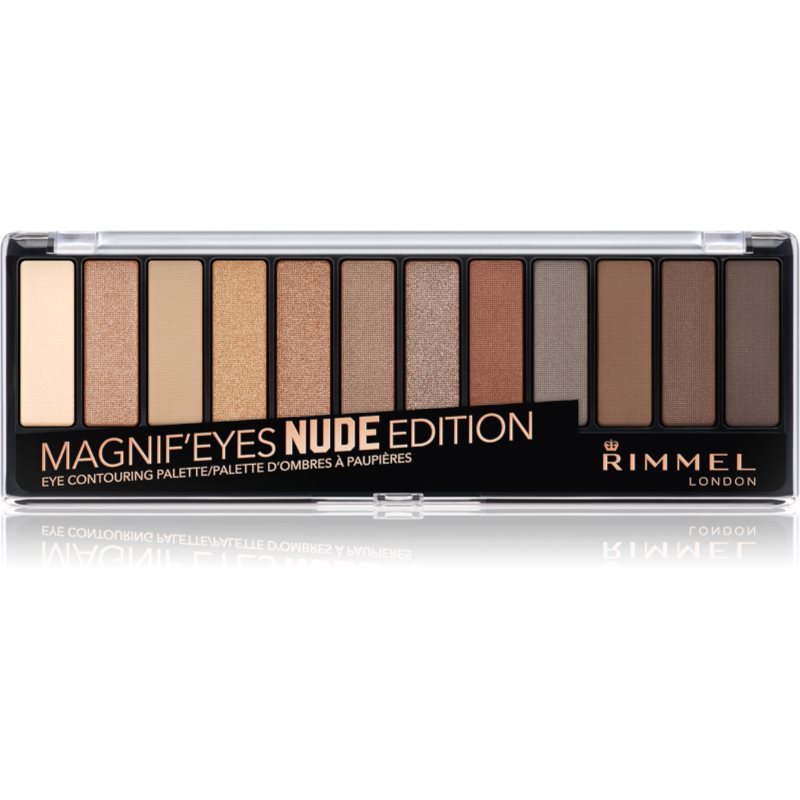 Rimmel Magnif’ Eyes Palette Di Ombretti Colore 001 Nude Edition 14.16 G