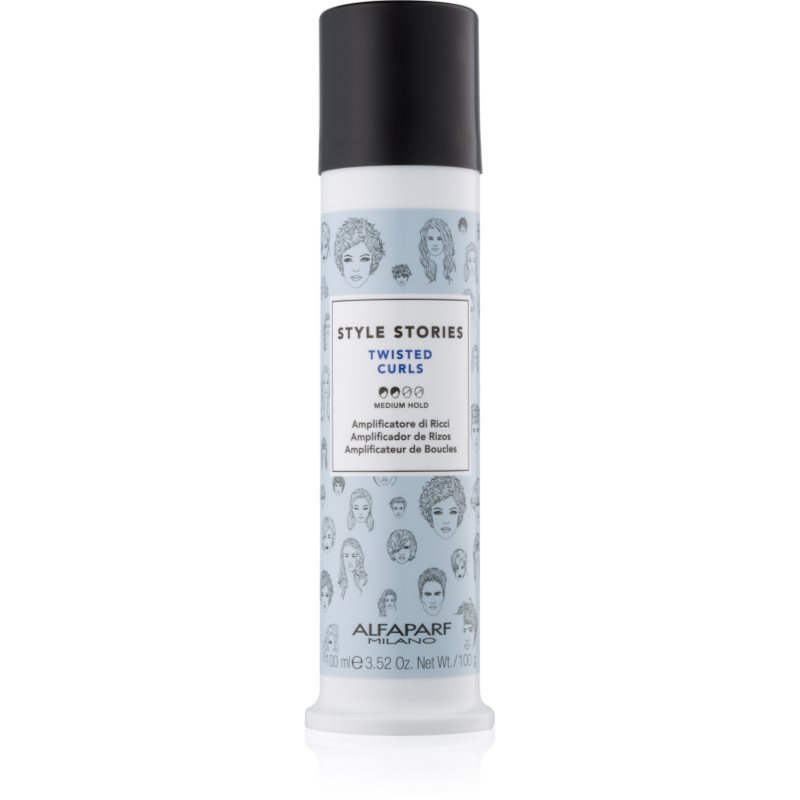 Alfaparf Milano Style Stories The Range Texturizing Crema Styling Per Definire I Capelli Mossi Fissaggio Medio Twisted Curls 100 Ml