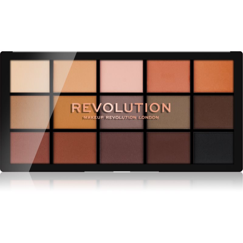 Makeup Revolution Reloaded Palette Di Ombretti Colore Basic Mattes 15 X 1,1 G