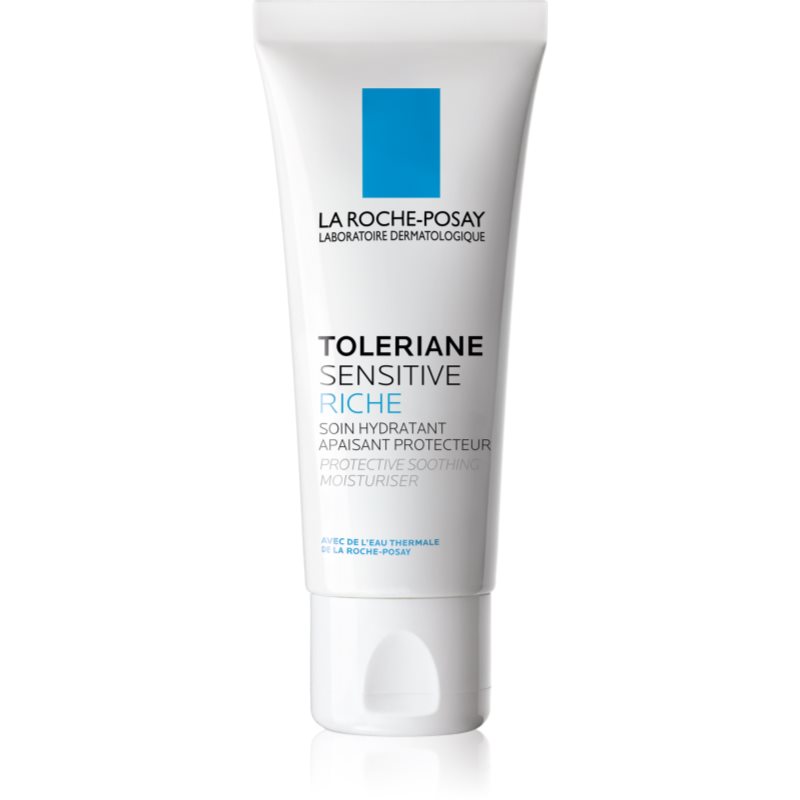 La Roche-Posay Toleriane Sensitive Rich Crema Idratante Prebiotica Per Ridurre L'Eccessiva Sensibilità Della Pelle 40 Ml