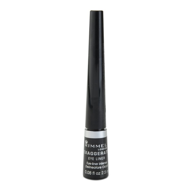 Rimmel Exaggerate Eyeliner Eyeliner Liquidi Colore 100% Black 2,5 Ml