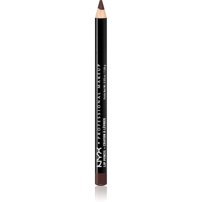 Nyx Professional Makeup Slim Lip Pencil Matita Di Precisione Per Labbra Colore 820 Espresso 1 G