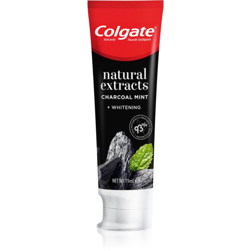 Colgate Natural Extracts Charcoal + White Dentifricio Sbiancante Con Carbone Attivo 75 Ml