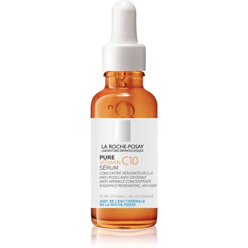La Roche-Posay Pure Vitamin C10 Siero Illuminante Antirughe Con Vitamina C 30 Ml