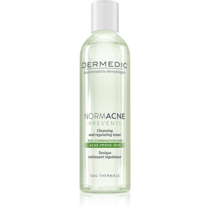 Dermedic Normacne Preventi Lozione Tonica Detergente Lenitiva Per Pelli Grasse E Miste 200 Ml