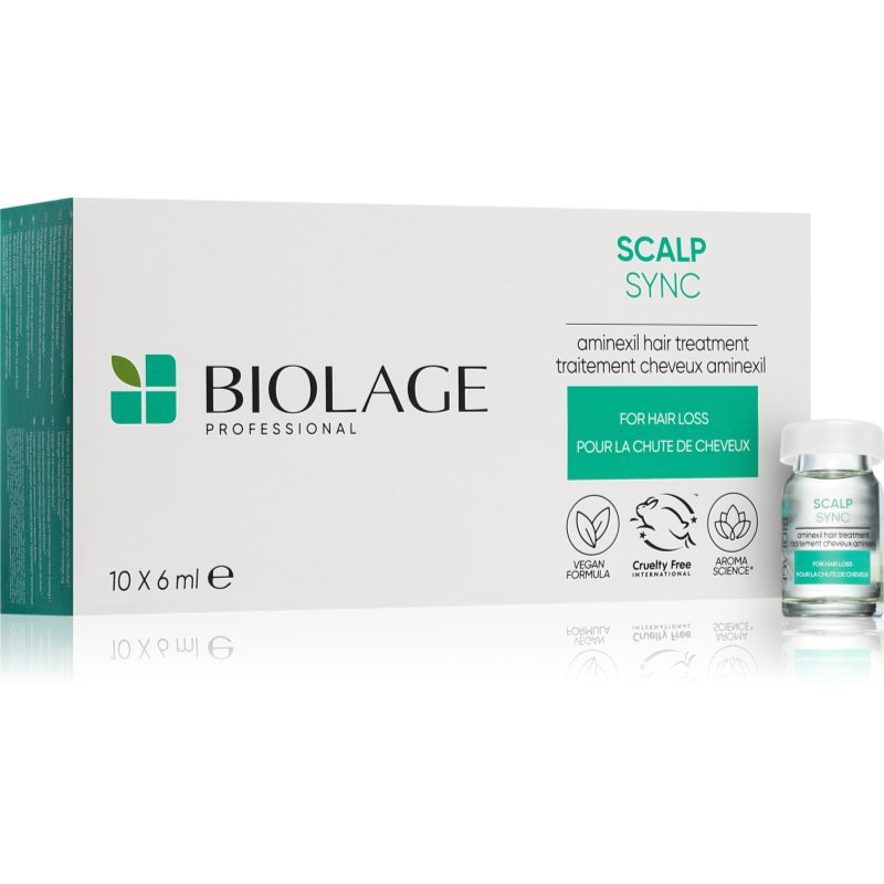 Biolage Scalpsync Lozione Tonica Anti-Caduta Dei Capelli 10X6 Ml