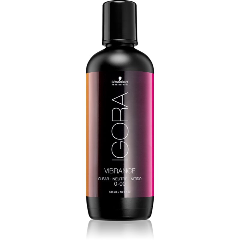 Schwarzkopf Professional Igora New Vibrance Trattamento Per Esaltare La Lucentezza Dei Capelli Tinti Clear 0-00 500 Ml